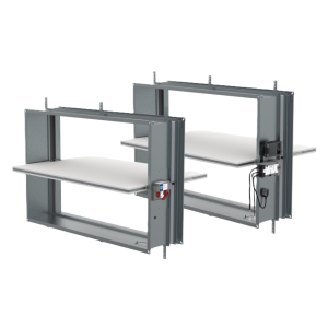 Serranda tagliafuoco rettangolare ei120s 1300x750 sicurezza anti-incendio con attuatore h2  175565