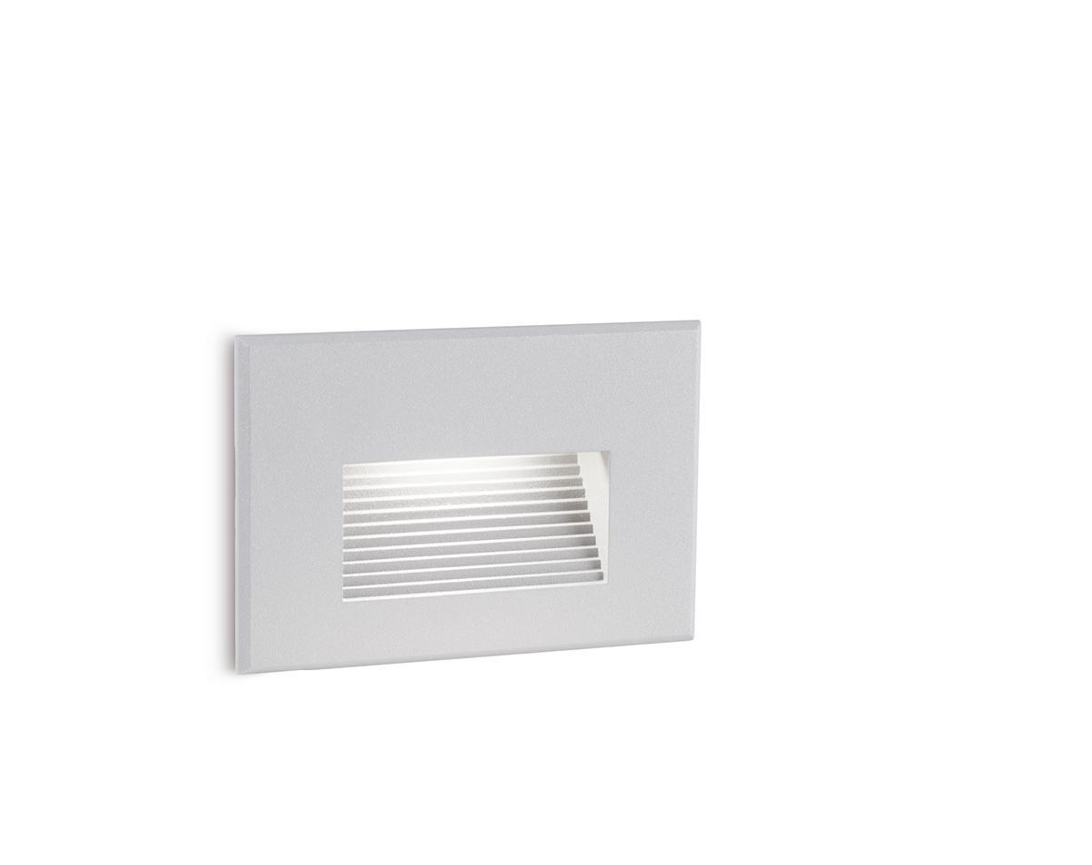 faretto led da incasso parete sovil bianco 3w illuminazione tecnica interni esterni