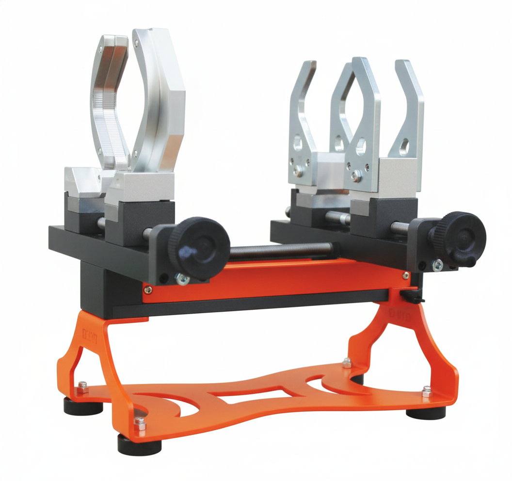 saldatrice manuale per tubi polipropilene DN 20 125 Bampi con struttura robusta e morse professionali