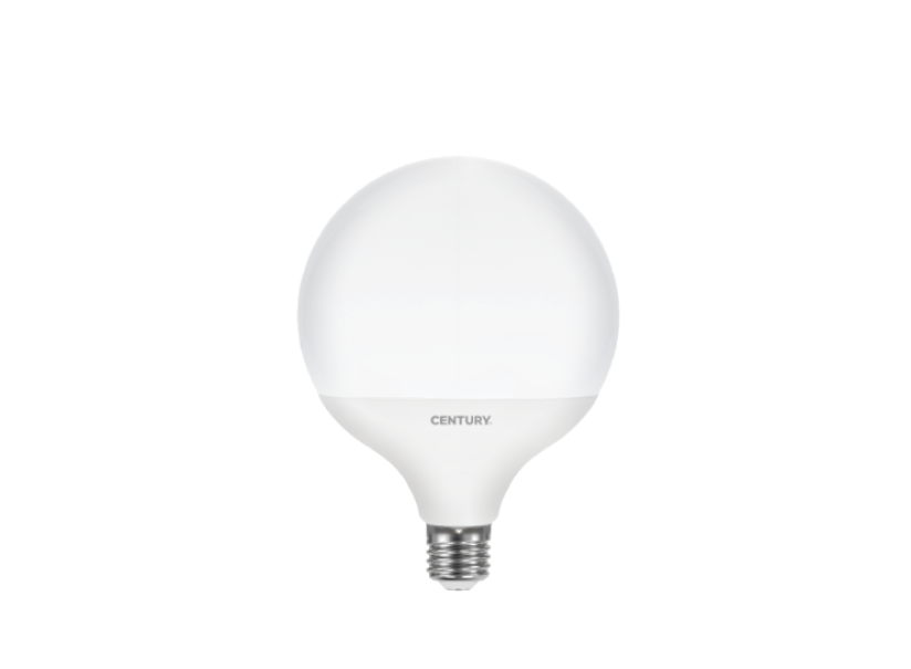 lampadina led globo century harmony e27 20w 4000k immagine frontale