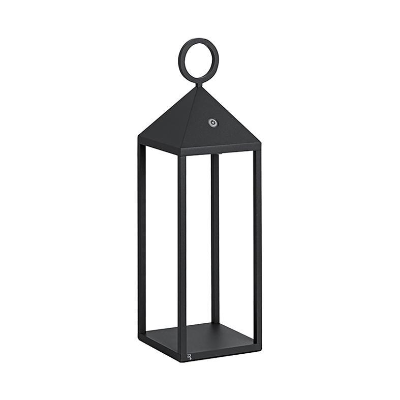 lampada da tavolo portatile led antracite con interruttore touch rossini illuminazione lampada da tavolo portatile led antracite design rossini illuminazione per esterno resistente all acqua