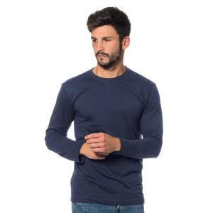 T shirt da lavoro manica lunga cotone blu navy  gs2500/2 taglia xl