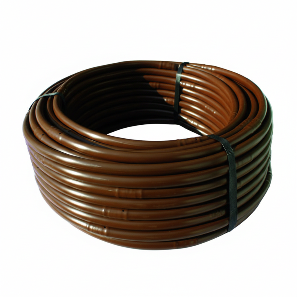 ala gocciolante polietilene marrone 16 mm 200 metri per irrigazione a goccia Del Taglia