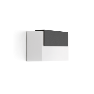 Applique led 10w 4000k ip66 antracite  art 100 top ll116004n
