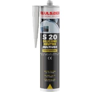 Silicone neutro multiuso grigio ral 7004 310 ml  s20 s2003