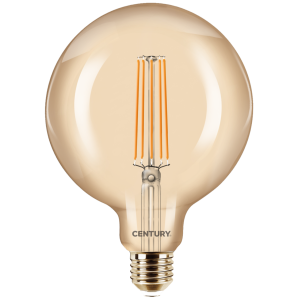 Lampadina led globo vetro ambrato 11w e27 2200k 1350lm dimmerabile  invg125d-122722
