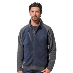 Pile da lavoro termico in micropile blu grigio itaka2 taglia xl