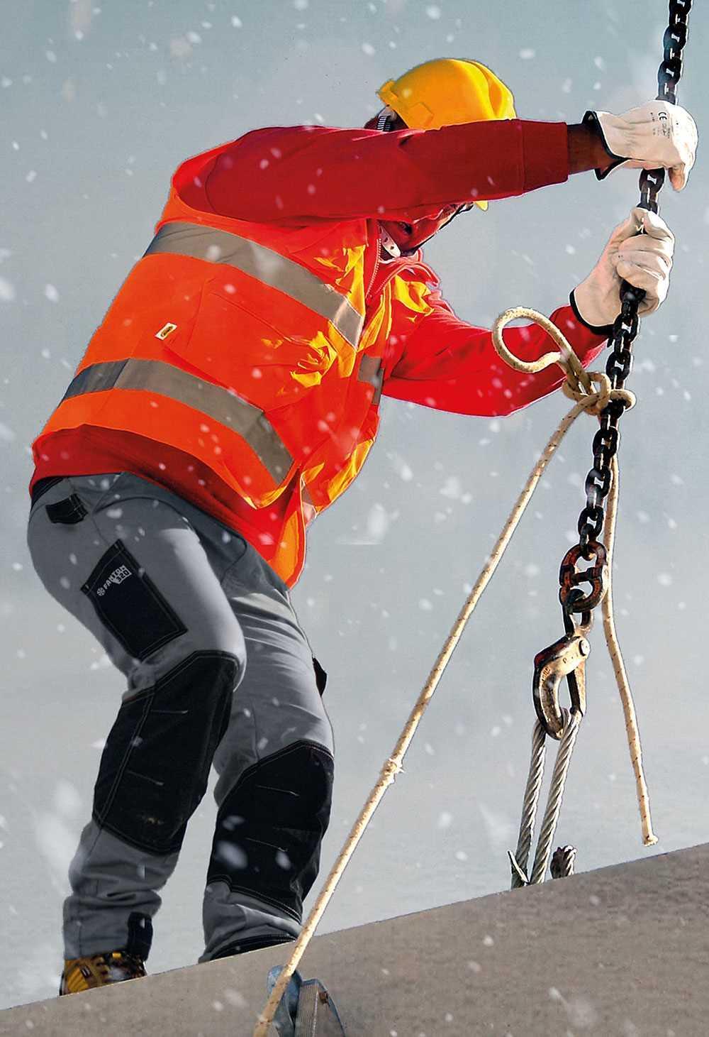 pantalone lavoro invernale cotone stretch rinforzato logica fantom 2 taglia l