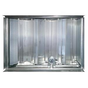 Serranda contrapposta acciaio zincato 300x150mm  bsc300150
