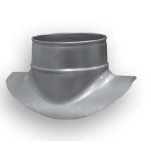 Innesto a sella 90° acciaio zincato d.315-100  sts90315100