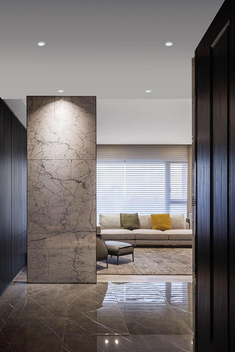 faretto incasso soffitto orientabile grigio illuminazione moderna soggiorno