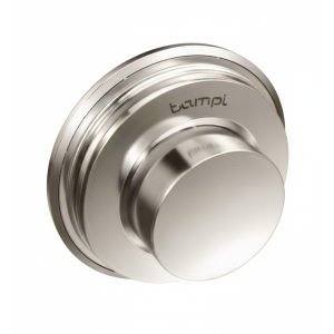 Pulsante pneumatico singolo scarico push one abs cromato per cassette wc  cpuonecr