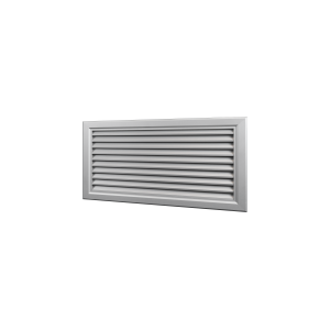 Griglia ripresa alette fisse alluminio  nova-r 600x200 41598