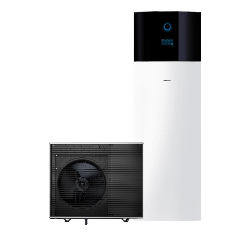 pompa di calore integrata daikin r290 12kw 180 litri per climatizzazione avanzata