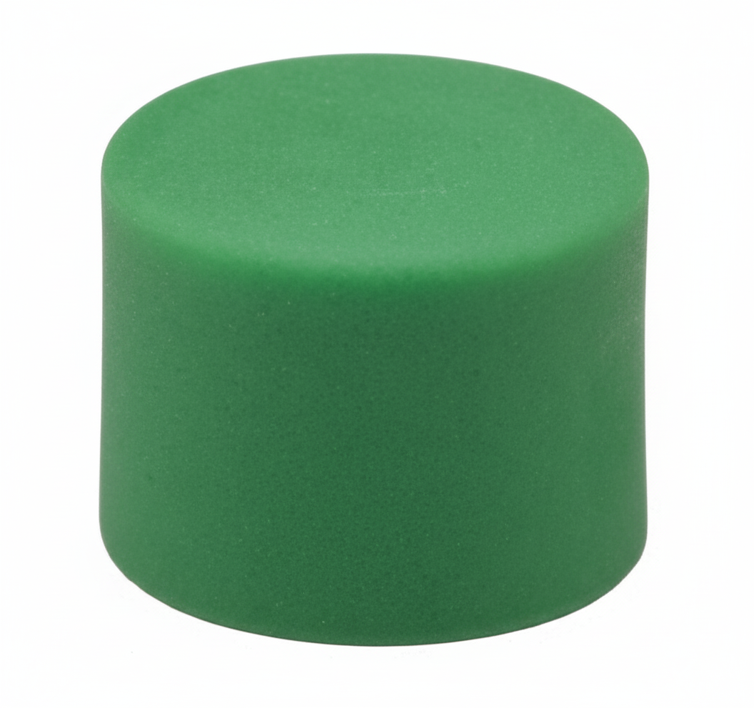 Tappo a calotta in polipropilene PP R verde 20 mm per impianti idrici BAMPI