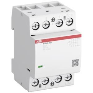 Contattore modulare 2no 40a 230v ac/dc 50/60/400hz  esb40-20n-06