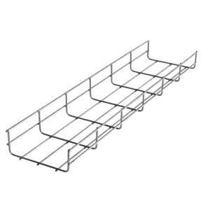 Passerella a filo portacavi acciaio zincato sati s2 h55 300x55 1611004