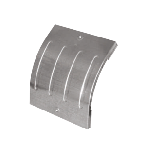 Coperchio curva discesa 45 passerella portacavi acciaio zincato sati cd45 s5 100 h80 1050503