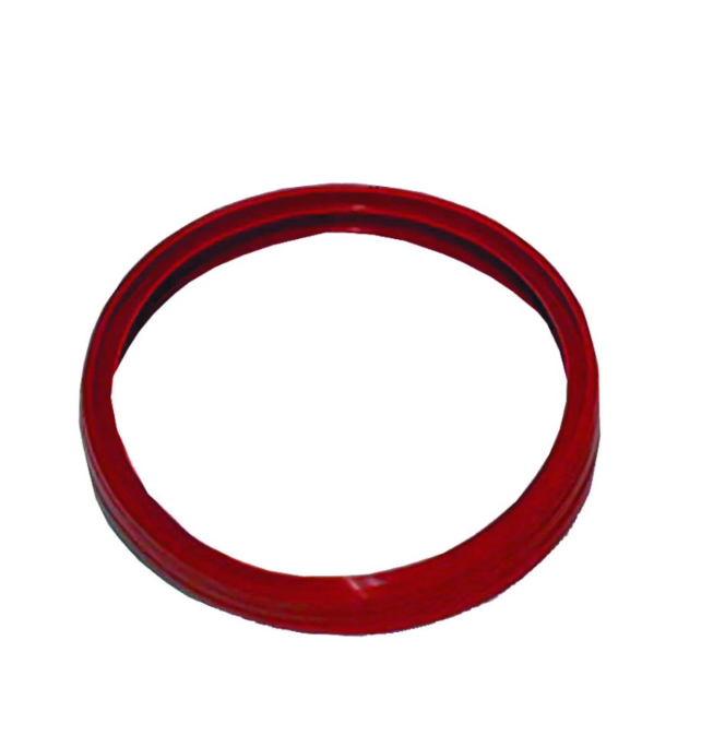 guarnizione doppio labbro in silicone rosso per impianti idraulici diametro 80 mm ferrari