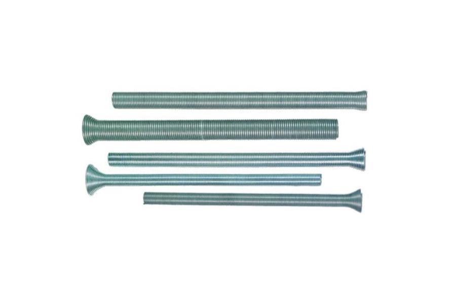 set molle curvatubo acciaio per tubi in rame lunghezza 30 cm Tecnosystemi