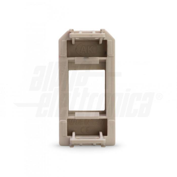 adattatore keyston compatibile bticino living now sabbia vista posteriore adattatore keyston compatibile bticino living now sabbia vista posteriore