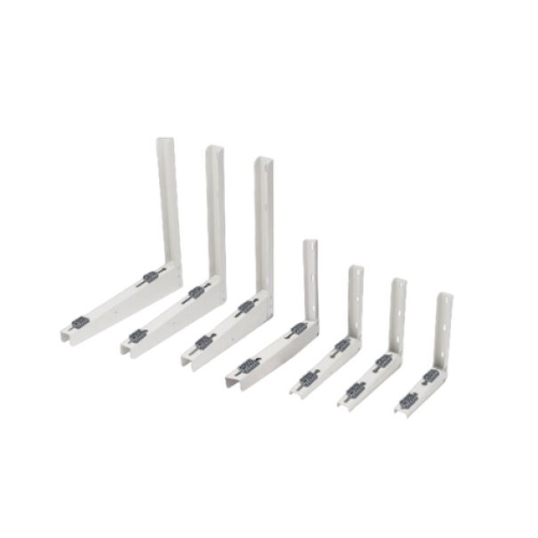 set di mensole standard Tecnosystemi varie misure per climatizzatori esterni avorio