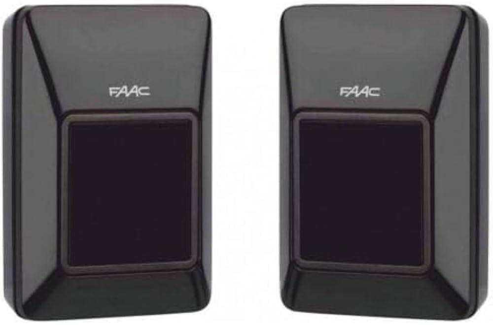 Coppia di fotocellule FAAC per automazione cancello portata 30 metri a BUS