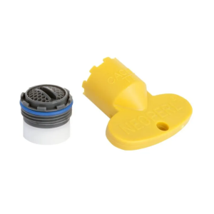 Aeroflux a incasso con coin slot m16,5 con chiave neoperl idrobric blirom0113cs