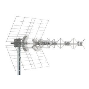 Antenna tv uhf 5 elementi filtro 5g 4g lte blu5hd  217914