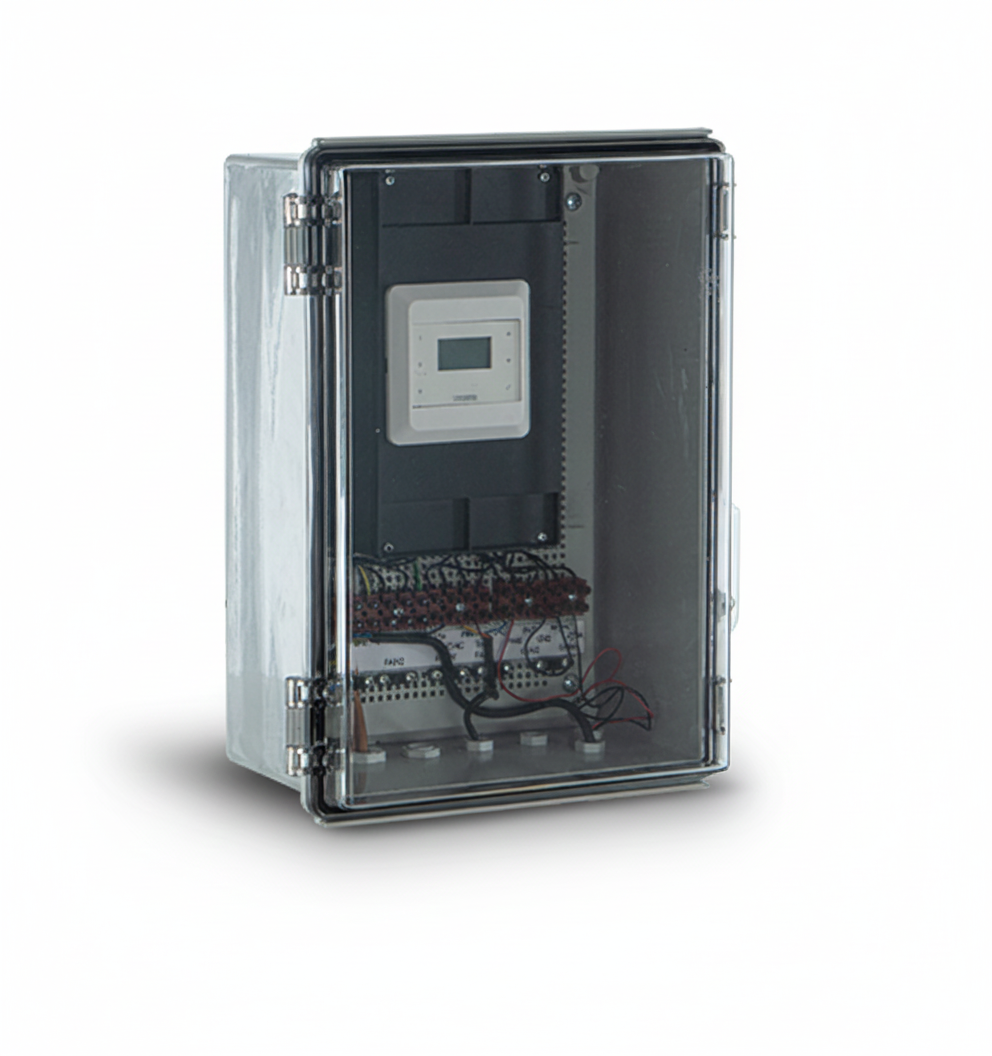 centralina di regolazione e monitoraggio ventilazione Vortice per doppio motoventilatore