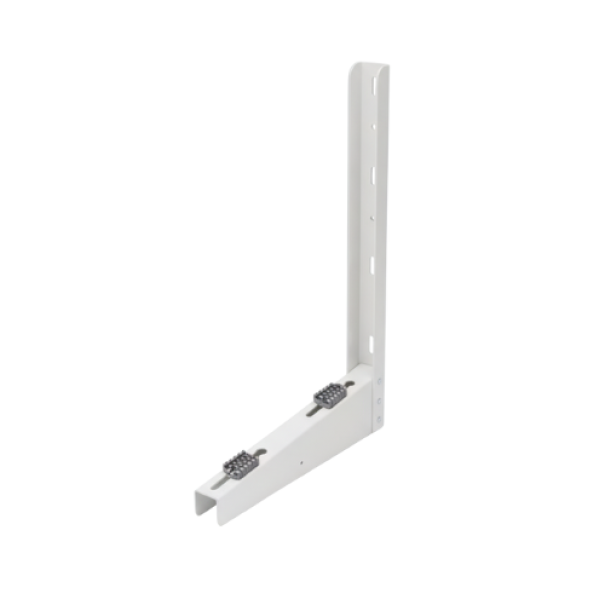 mensola zincata antivibrante per condizionatore Tecnosystemi 350mm vista singola