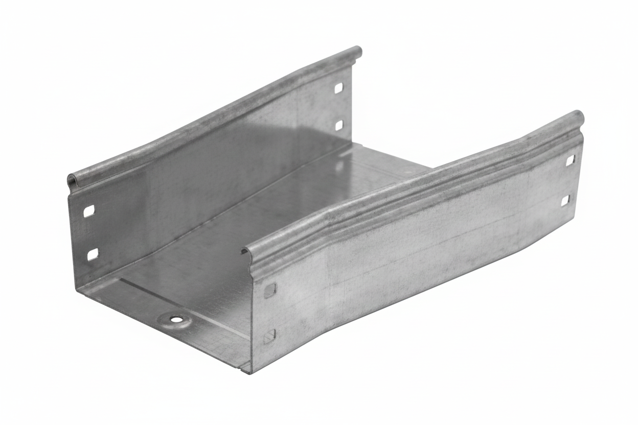 riduzione centrale acciaio zincato per passerelle portacavi sati italia