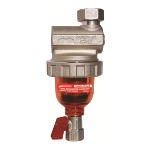 Mini defangatore magnetico in ottone con cartuccia inox  compact evo compevmg