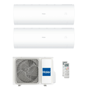 Condizionatore  pearl 12000 btu dual split wi-fi a+++ aab0t0e00 + aaccy0e00 + aaccy0e00