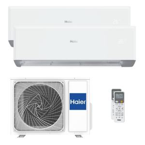 Climatizzatore dual split inverter 9000+12000 btu r32 wifi a++  revive aab0t8e00 + aabf1te00 + aabf3re00