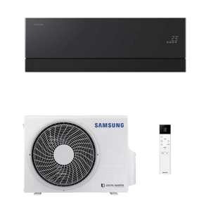 Climatizzatore monosplit inverter 9000 btu r32 a+++ nero  ar70h09c1abneu + ar70h09c1awxeu