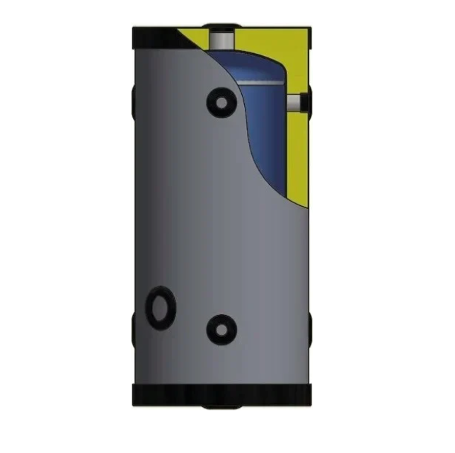 accumulatore inerziale vetrificato ELBI 35 litri con coibentazione poliuretano