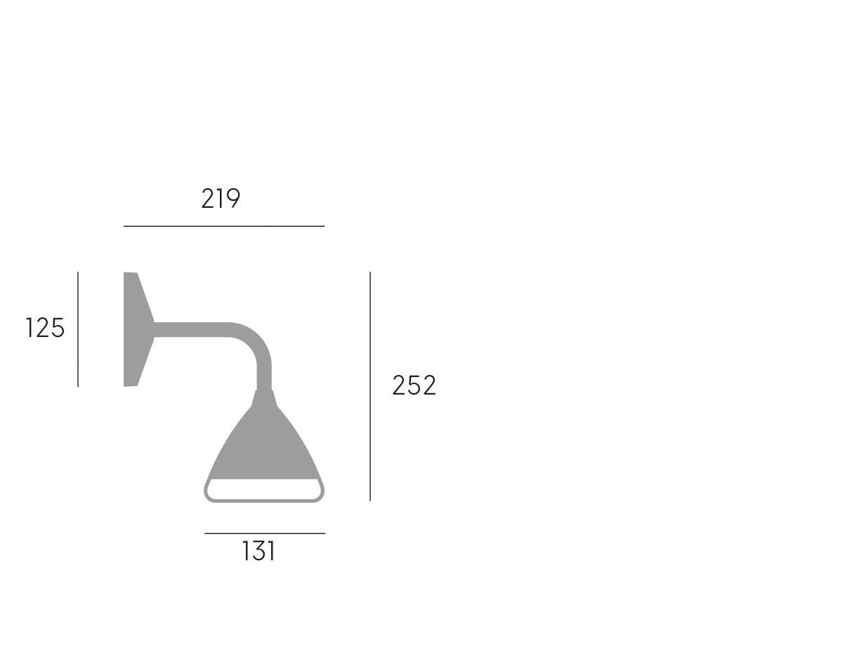 dettaglio applique LED Sovil salvia con diffusore trasparente acrilico