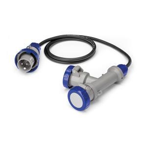 Adattatore elettrico multiplo 2p+t 16a 230v ip66 cavo 2m  600.2515-062