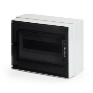 Centralino da parete ip66 ik09 12 din termoplastico grigio  ikona 679.1012