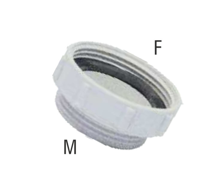 riduzione idraulica in polipropilene femmina maschio BAMPI per adattamento tubi 1 1 4 x 1 1 2