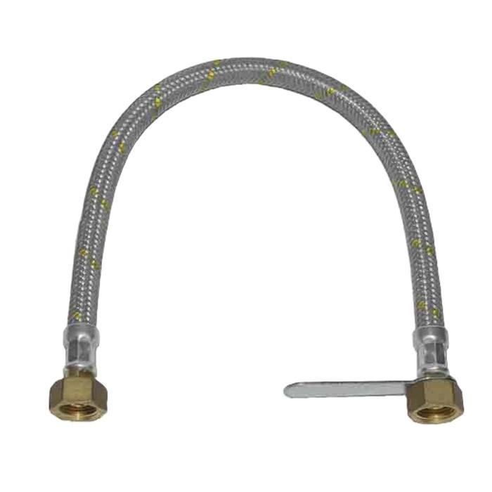 manichetta con leva per gas liquido femmina femmina 100 cm IDRO-BRIC