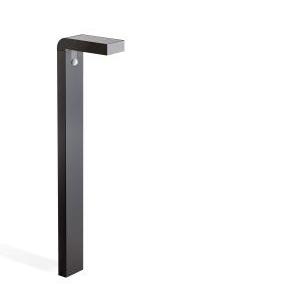 Paletto solare led 9w 4000k ip44 nero giardino vialetto  urban 99125/06