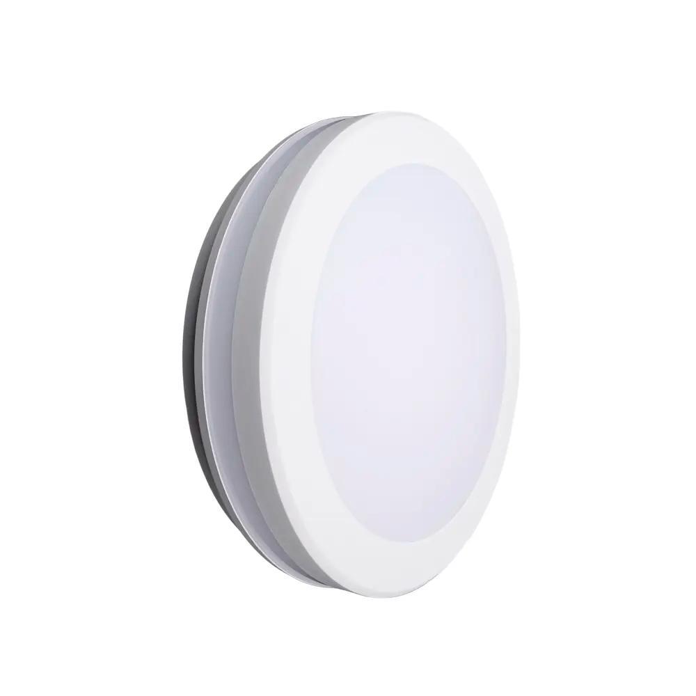 vista laterale plafoniera stagna led beghelli 16w per ambienti umidi