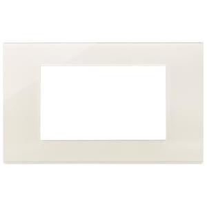 Placca 4 moduli reflex canapa 146x88mm  linea 30654.41