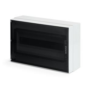 Centralino da parete ip66 ik09 18 din termoplastico grigio  ikona 679.1018