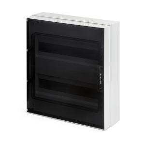 Centralino da parete ip66 ik09 54 din termoplastico grigio  ikona 679.3054