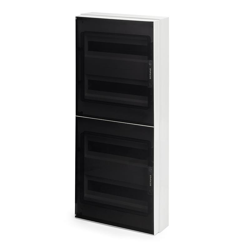 centralino da parete 72 din grigio scame ip66 per installazioni elettriche