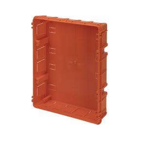 Fondo centralino incasso 24 moduli muratura tecnopolimero arancione  ec63224f