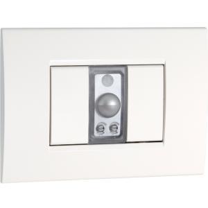 Lampada segnapasso crepuscolare da incasso led argento  luxy ve766200